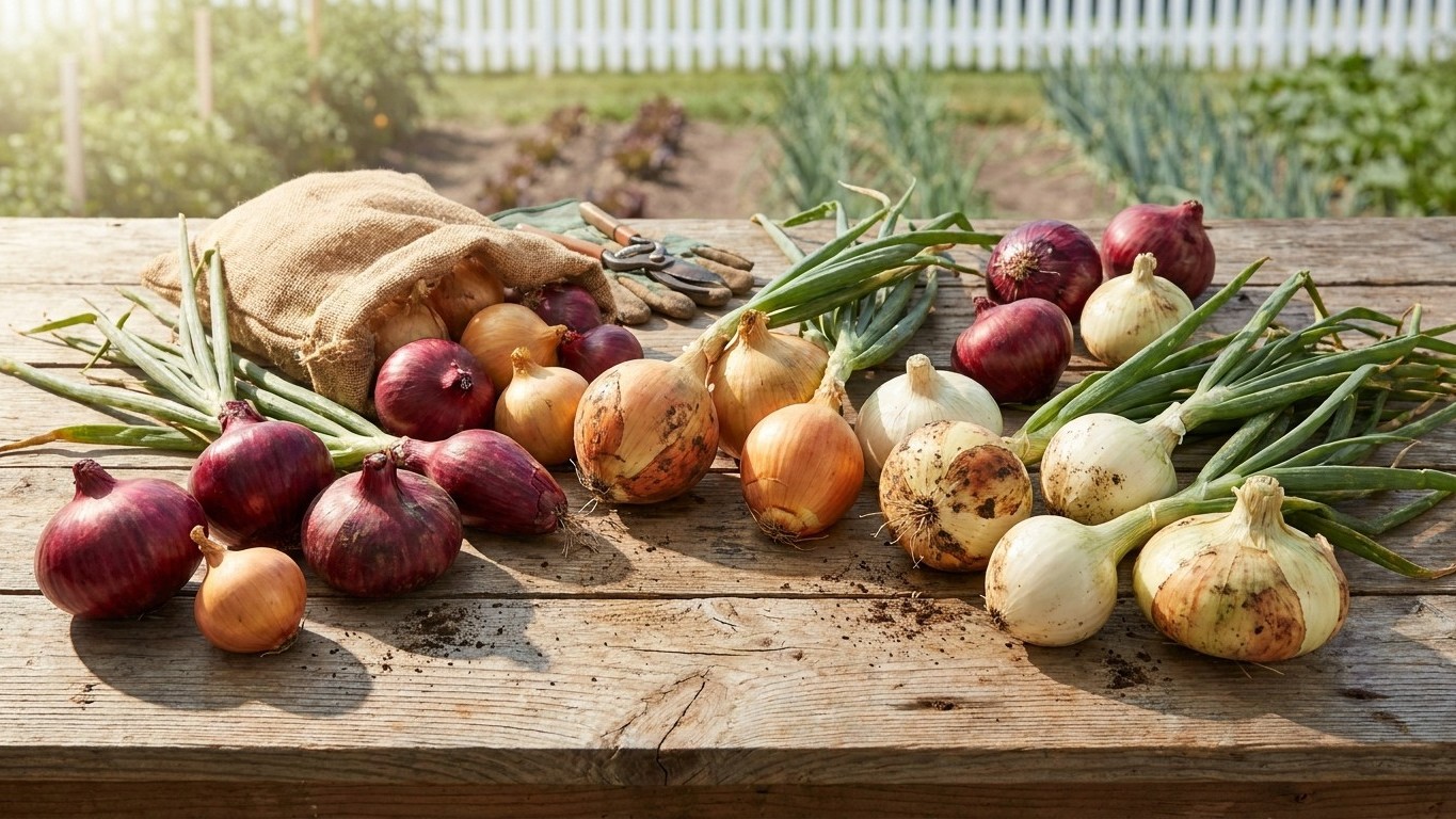 The Best Onion Varieties for Massachusetts