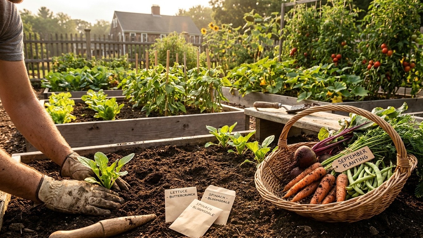 What to Plant in Massachusetts in August