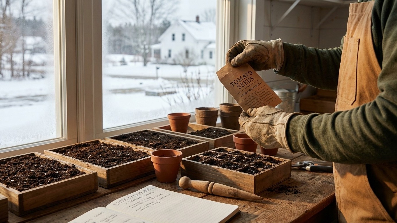 What to Plant in Massachusetts in January