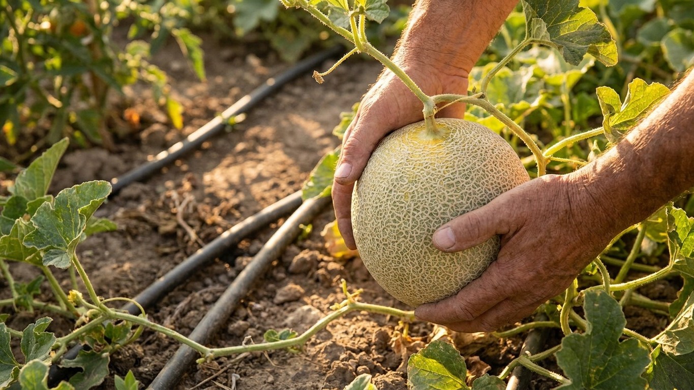 Growing Melons: Heat, Water, and Knowing When to Pick