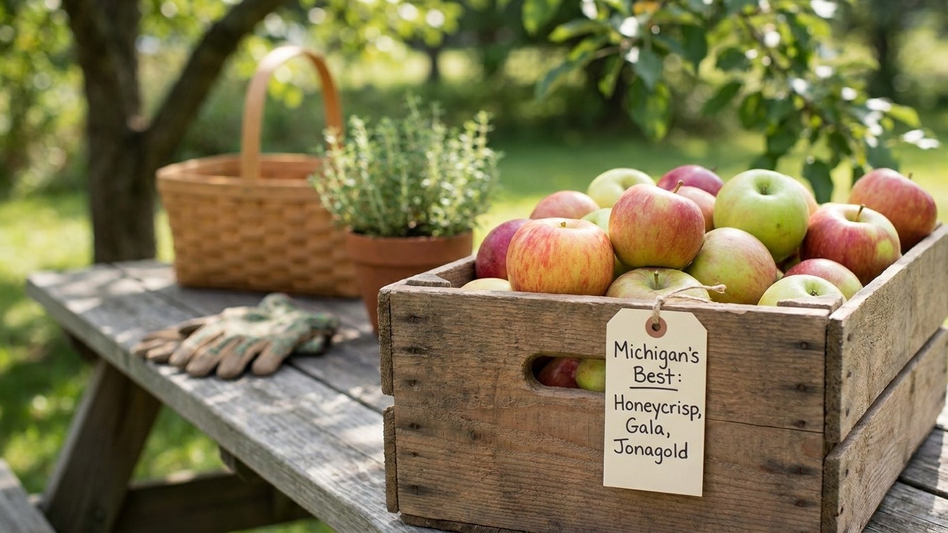 The Best Apple Varieties for Michigan