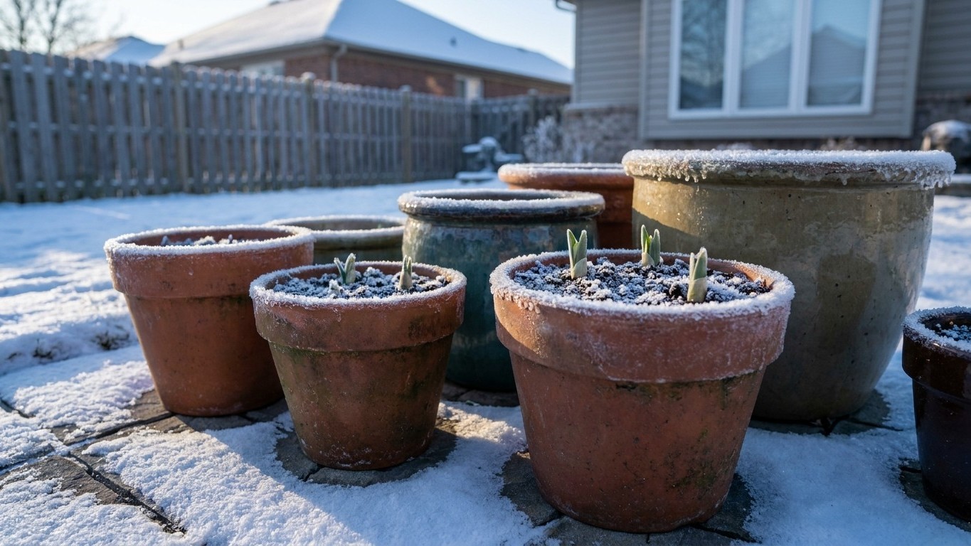 Growing Spring Bulbs in Containers in Michigan