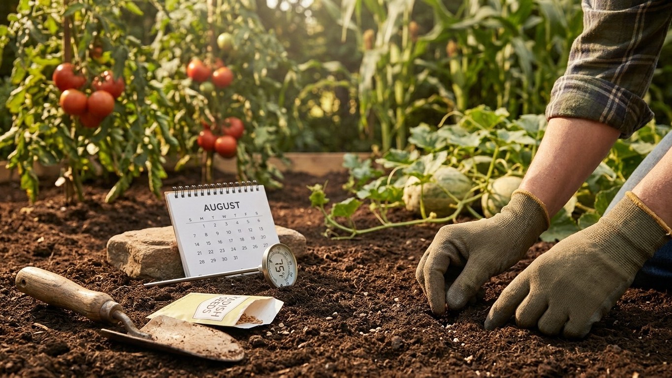 What to Plant in Michigan in August