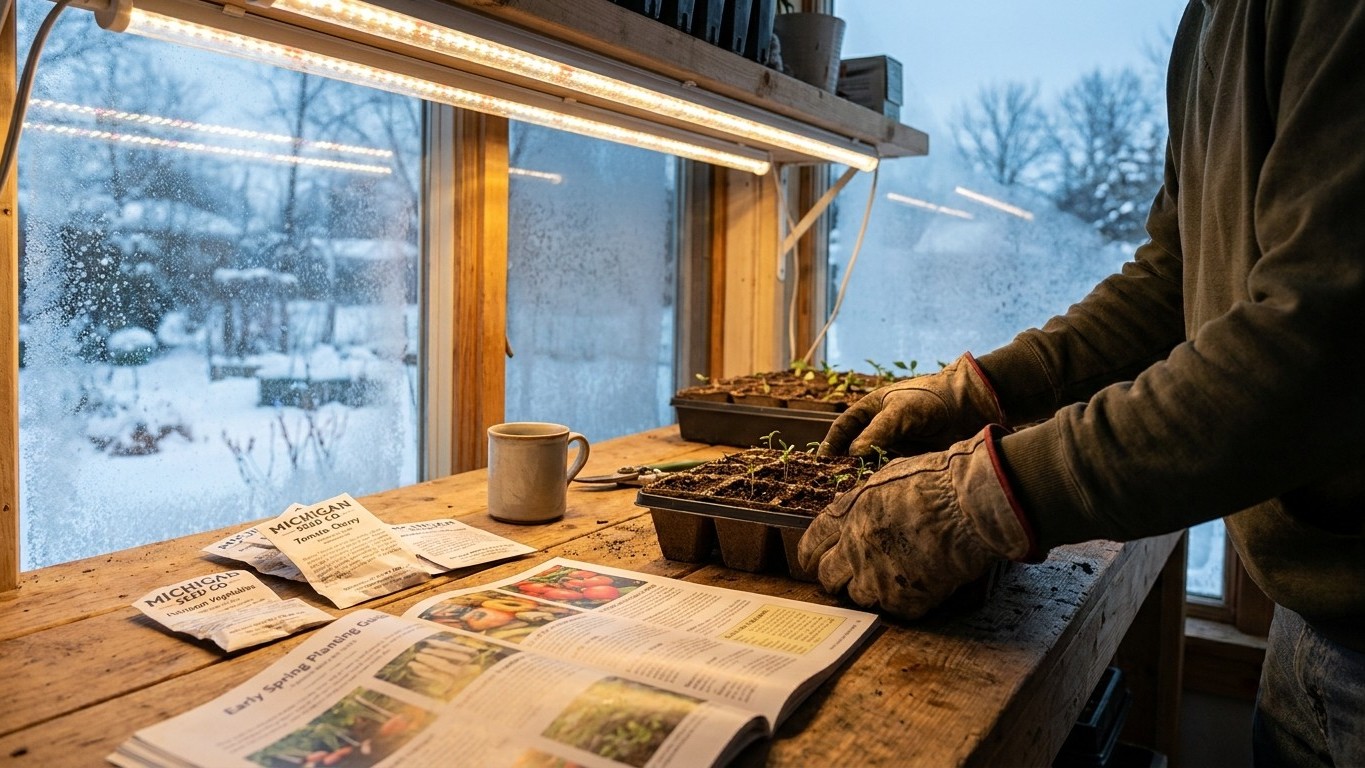 What to Plant in Michigan in January