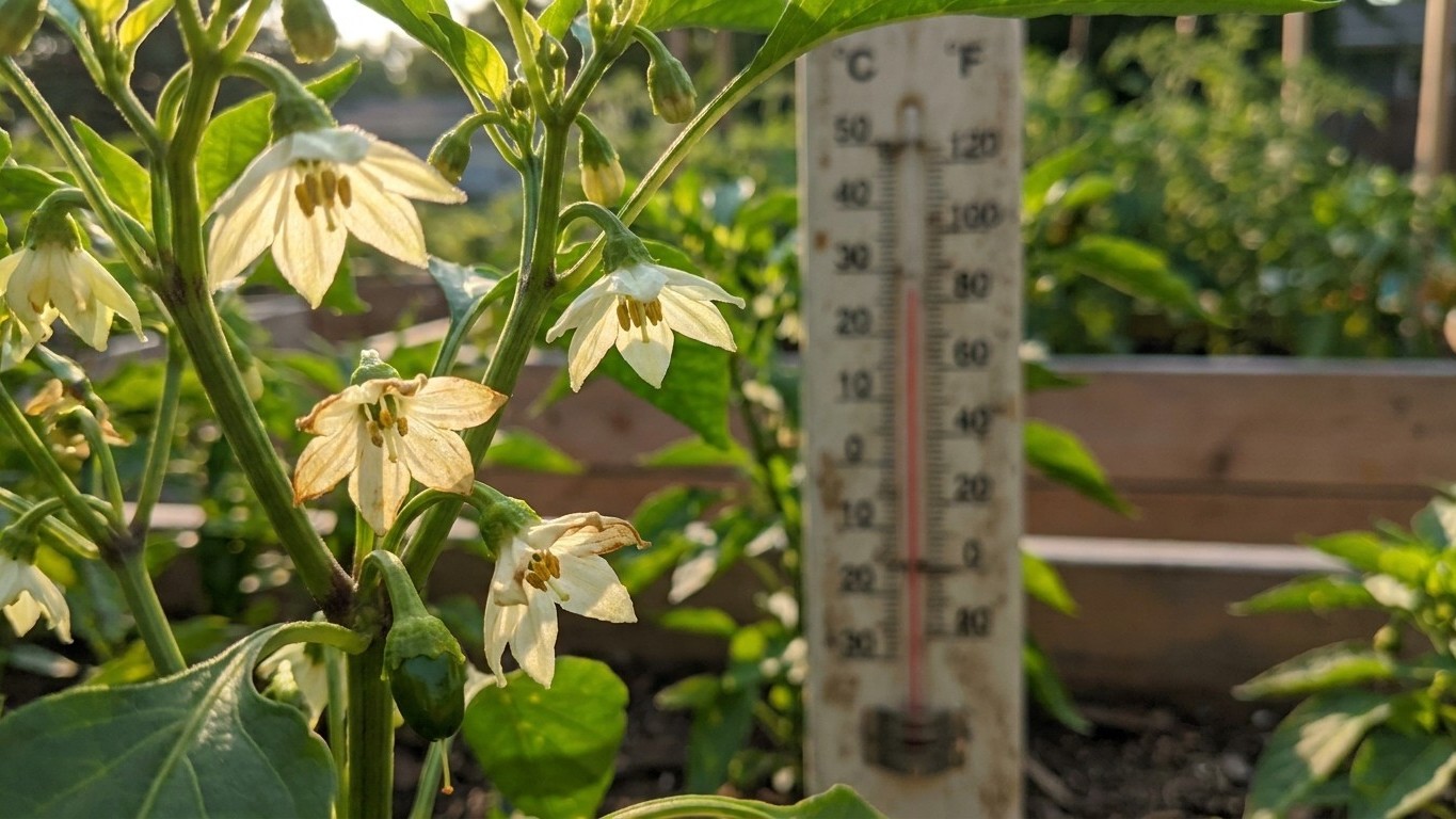 Growing Peppers in Minnesota: Fruit Set, Heat and Timing