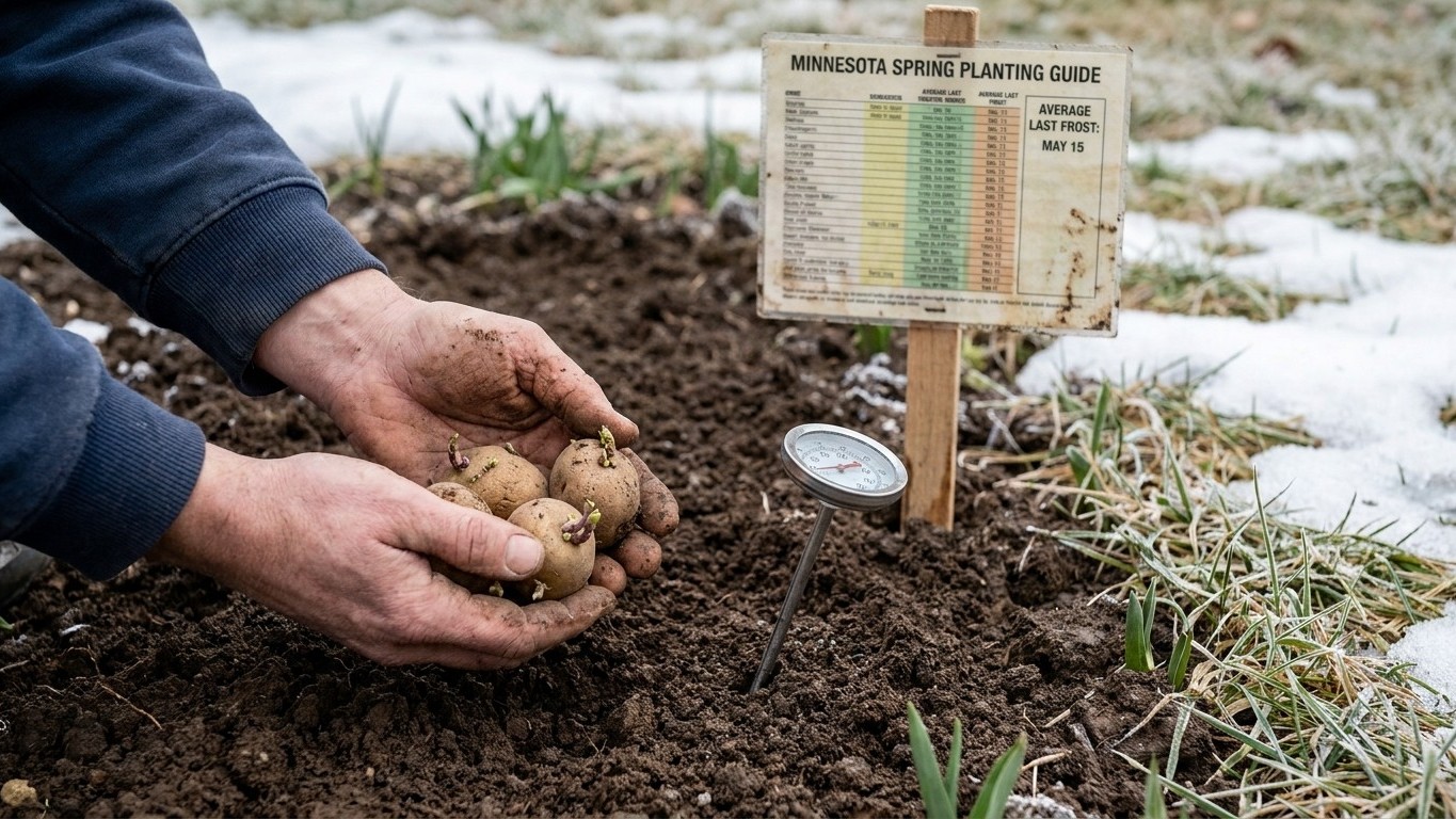 When to Plant Potatoes in Minnesota: Counting Back From Your Last Frost