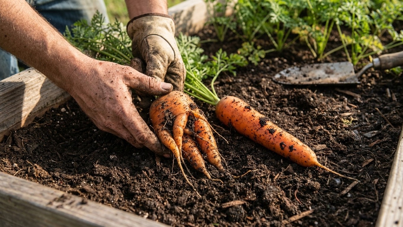Growing Carrots in Mississippi: Soil, Sowing and Forked Roots