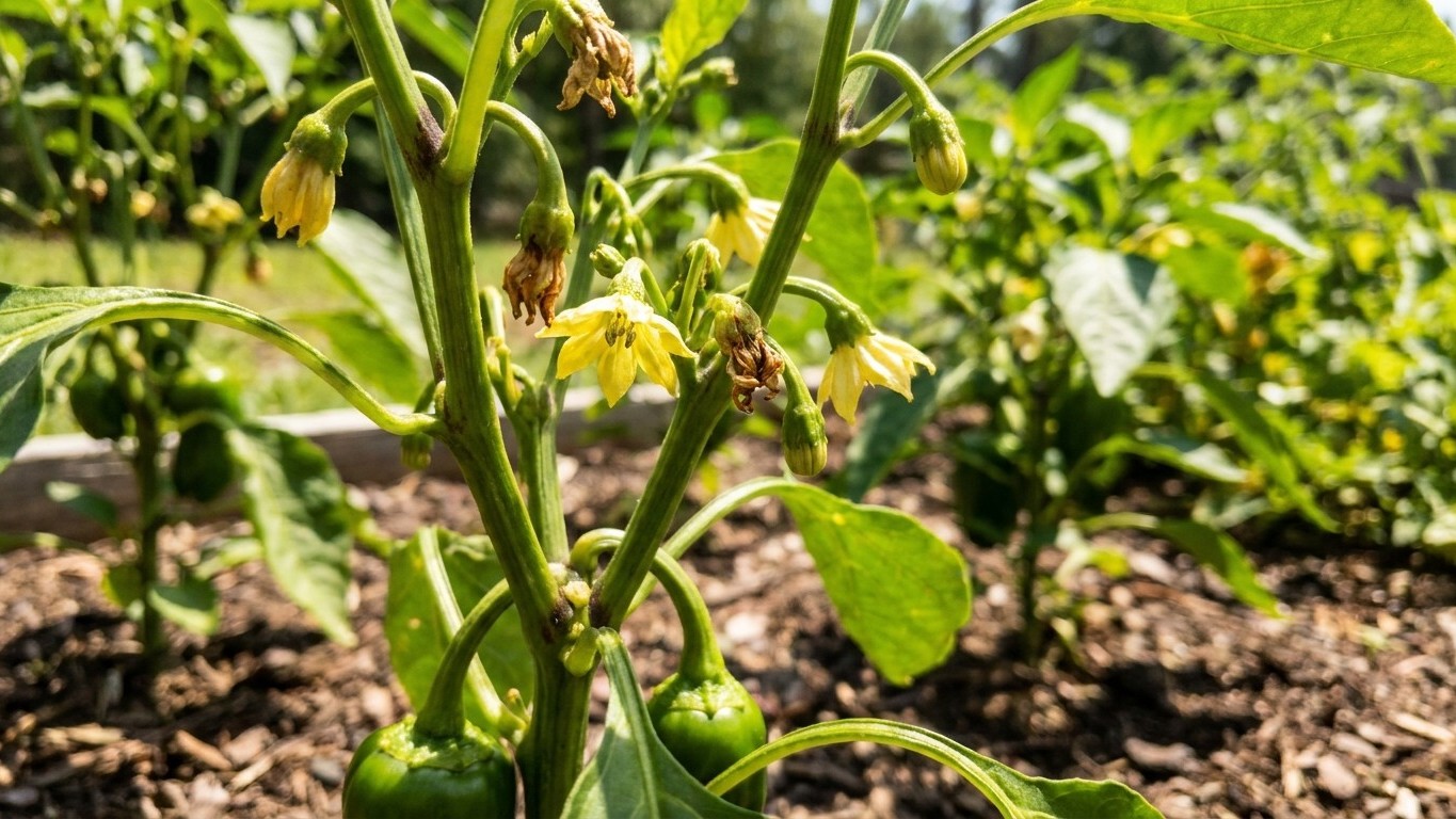 Growing Peppers in Mississippi: Fruit Set, Heat and Timing
