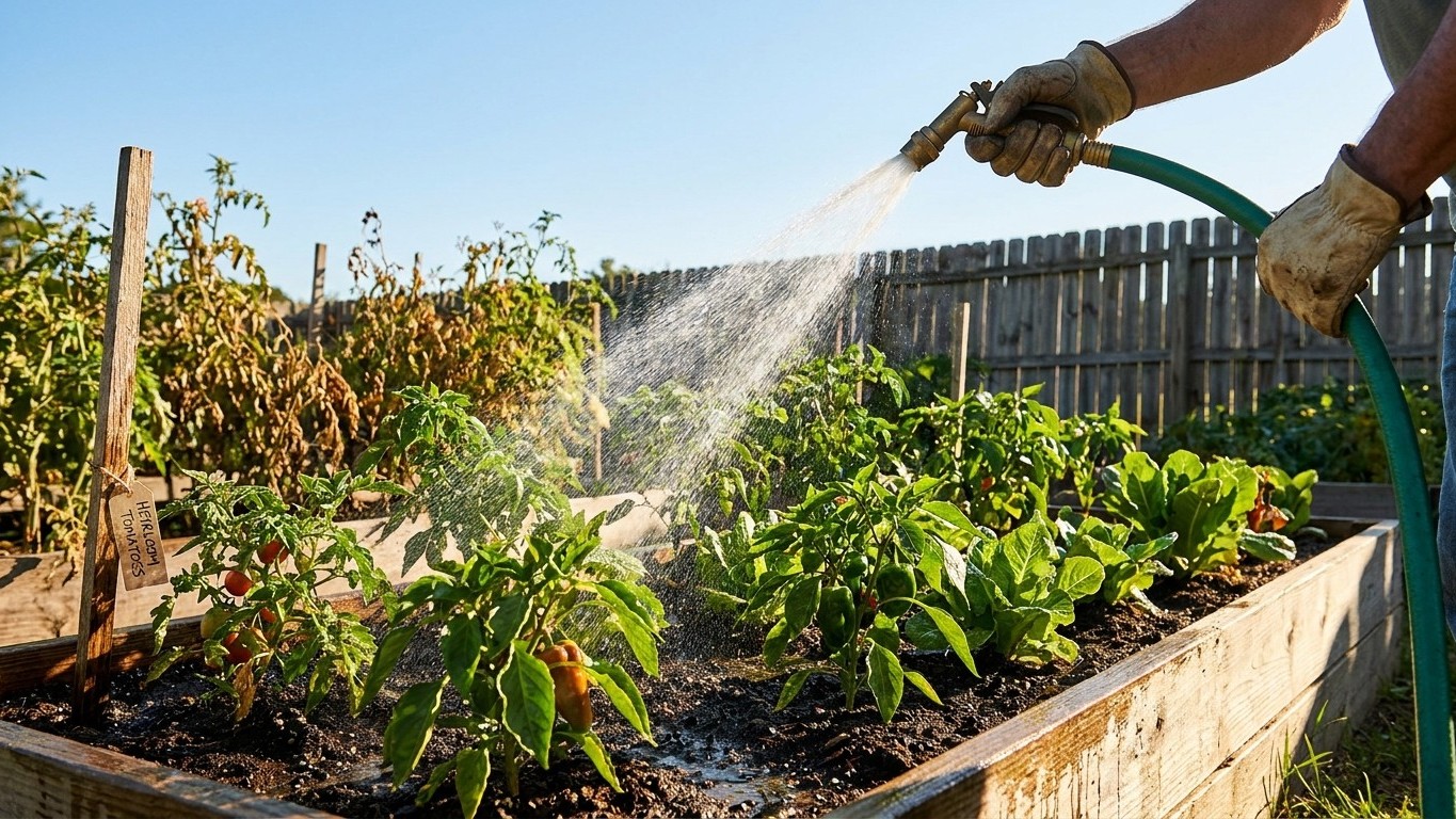 Watering Through a Dry Spell in Mississippi
