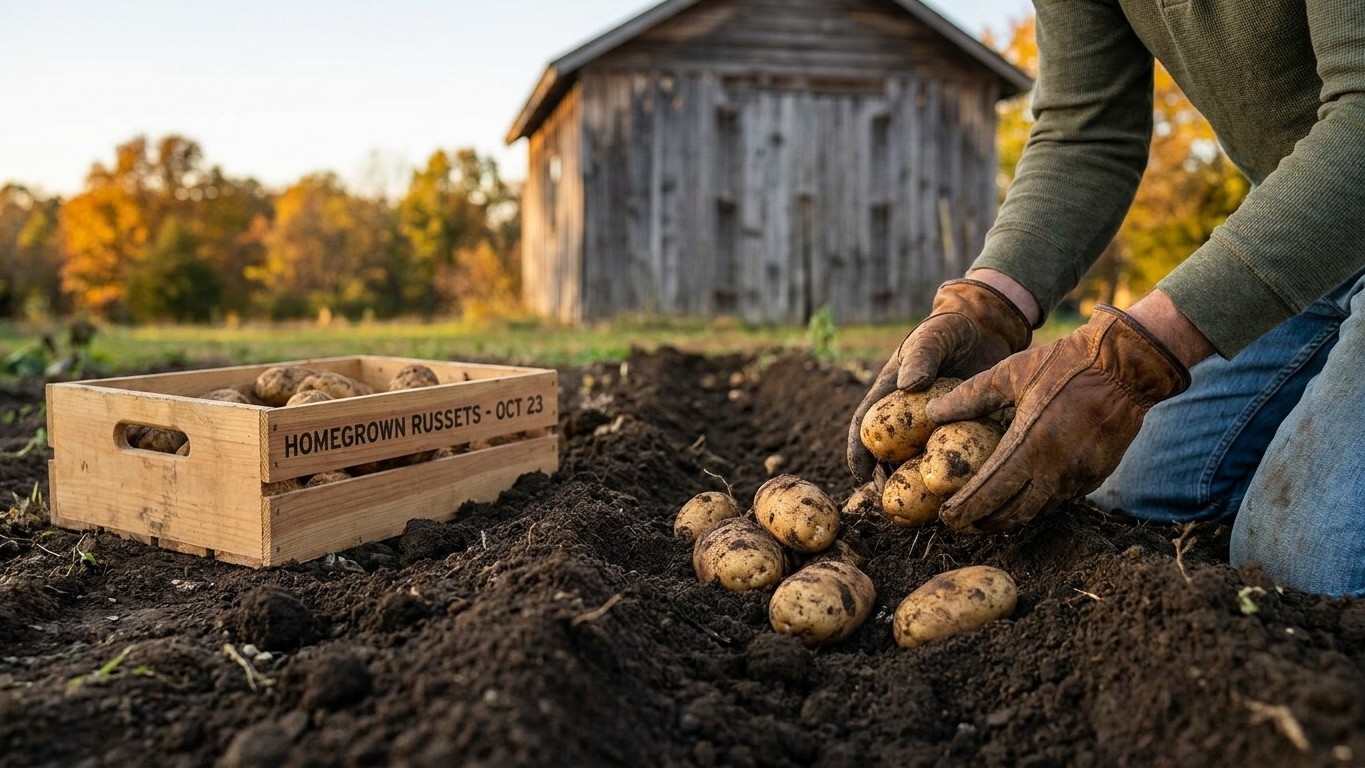 Harvesting and Storing Potatoes in Missouri