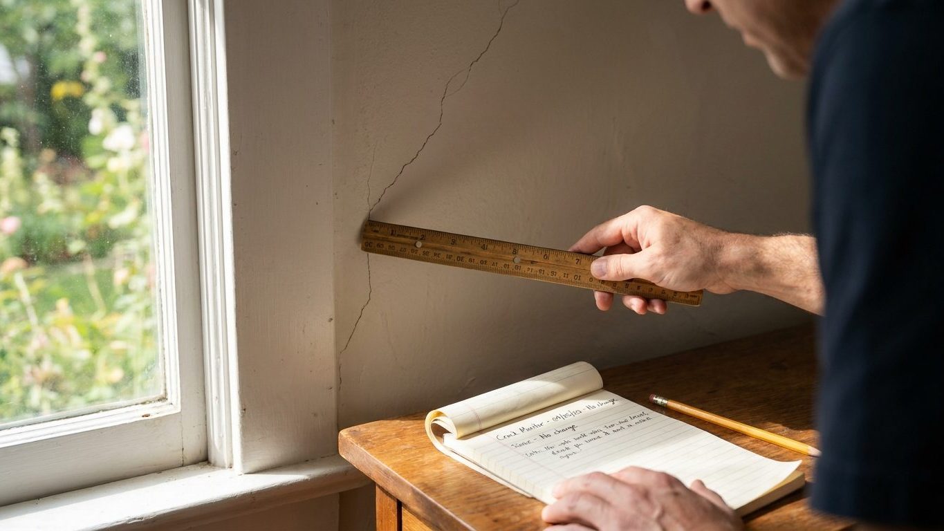 Watching a Crack to See If It Is Moving