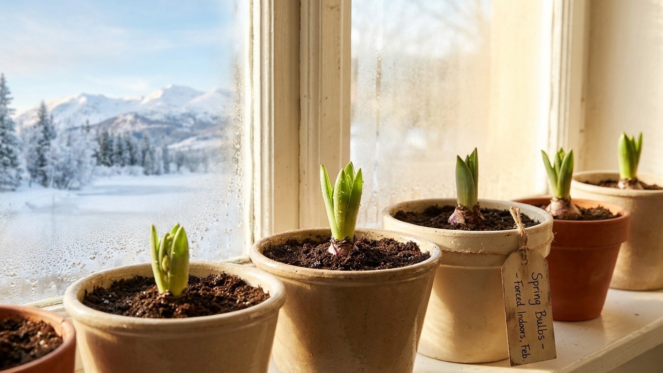 Forcing Spring Bulbs Indoors in Montana
