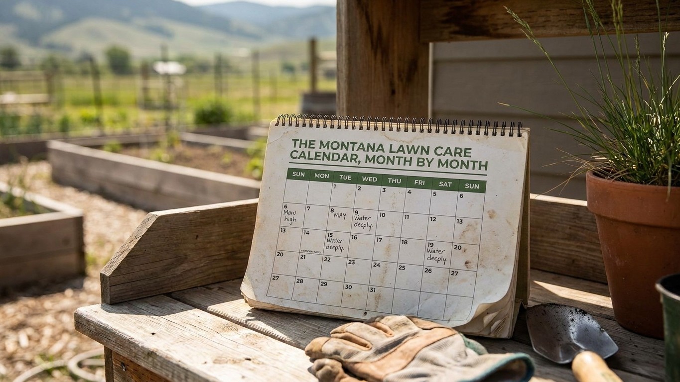 The Montana Lawn Care Calendar, Month by Month