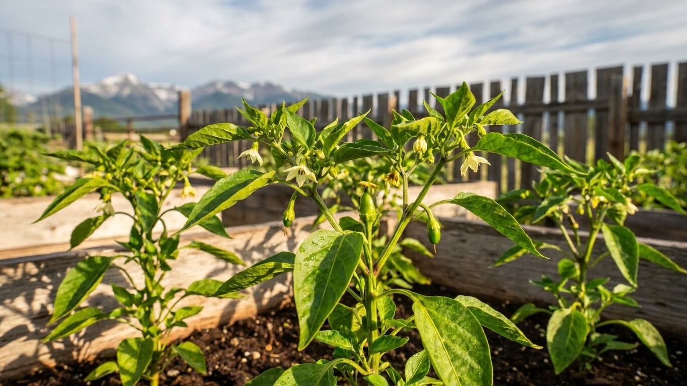 Growing Peppers in Montana: Fruit Set, Heat and Timing