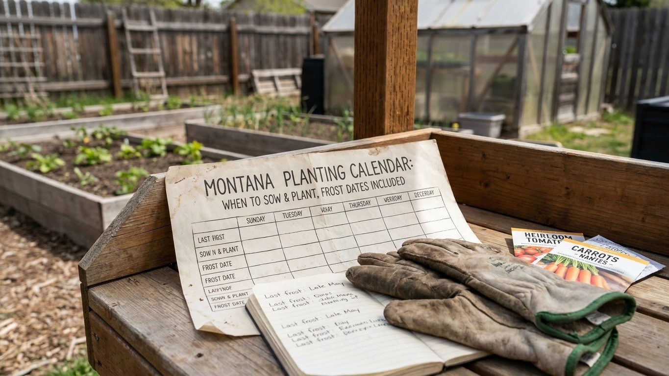 Montana Planting Calendar: When to Sow and Plant, Frost Dates Included