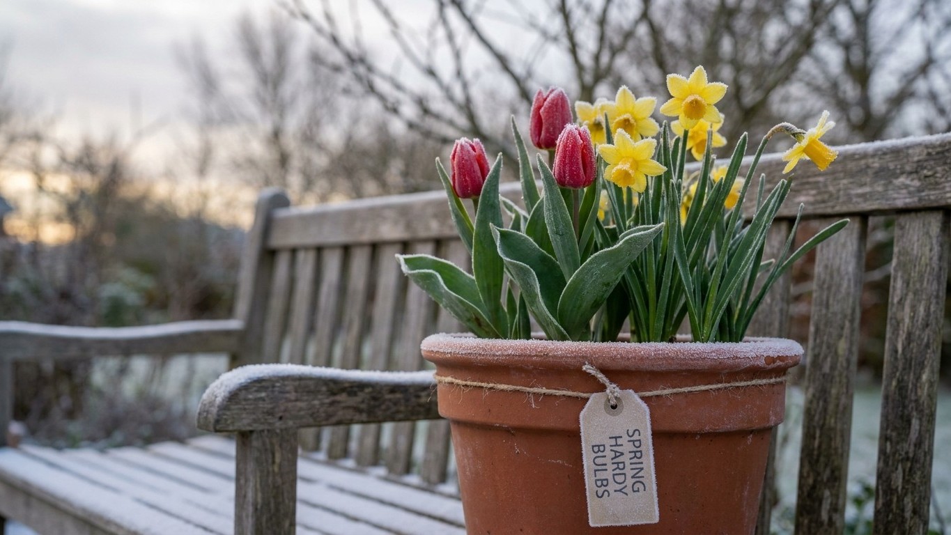 Growing Spring Bulbs in Containers in Nebraska