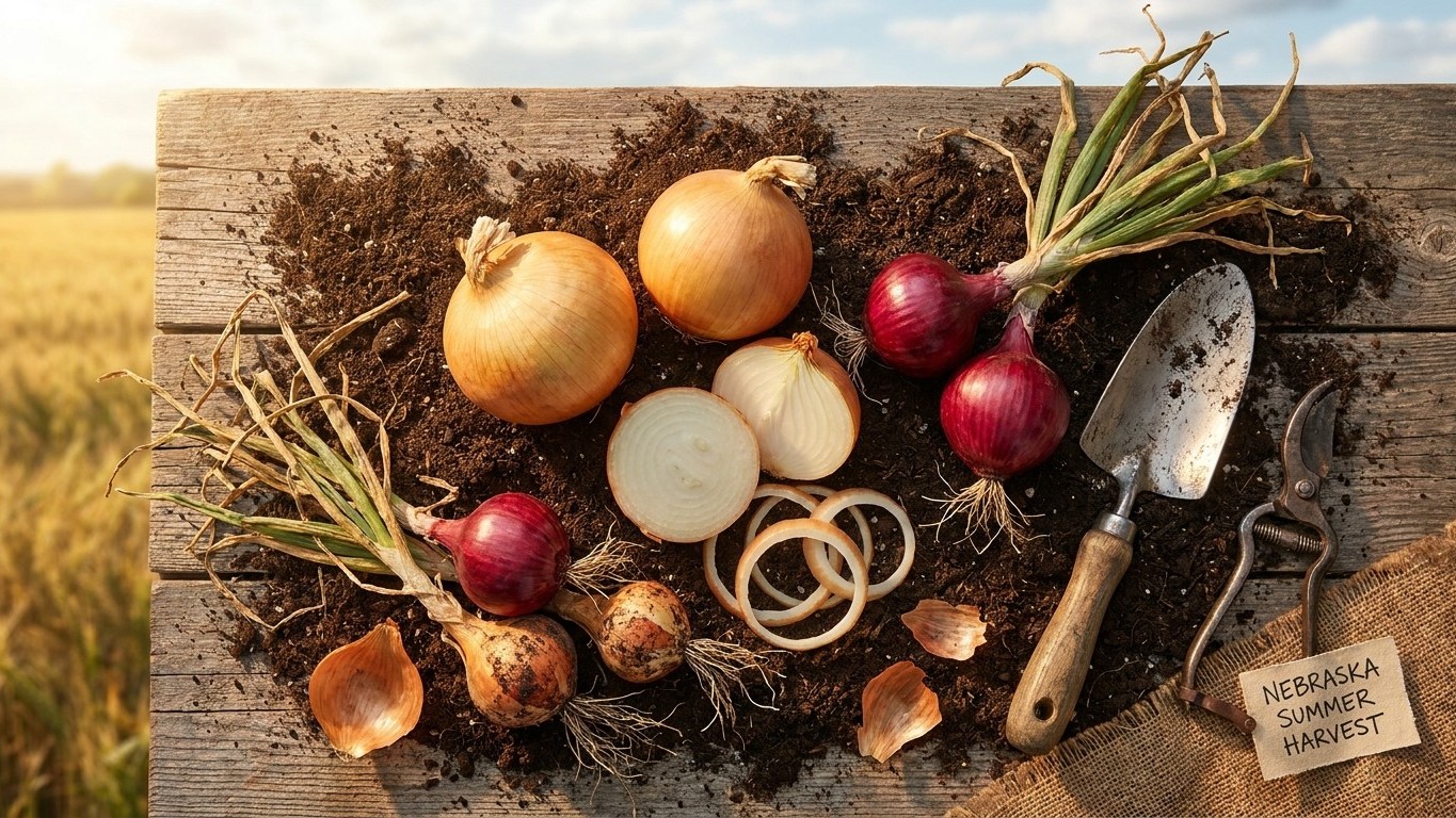 The Best Onion Varieties for Nebraska