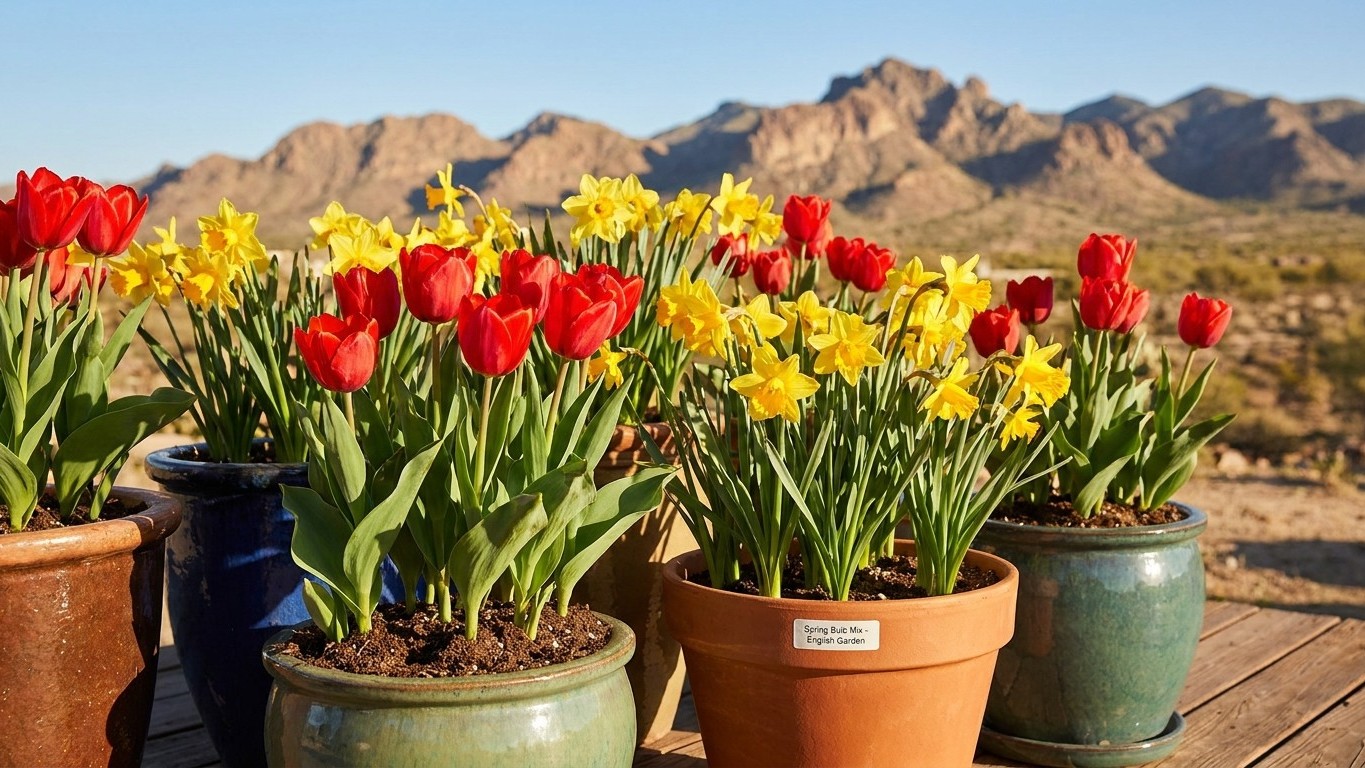 Growing Spring Bulbs in Containers in Nevada