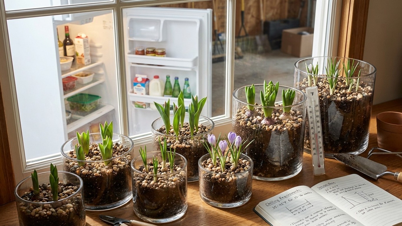 Forcing Spring Bulbs Indoors in Nevada