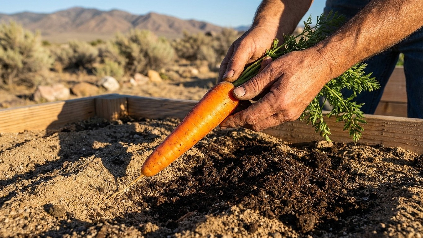 Growing Carrots in Nevada: Soil, Sowing and Forked Roots
