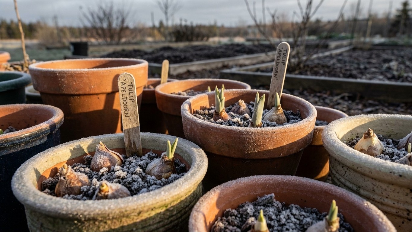 Growing Spring Bulbs in Containers in New Brunswick
