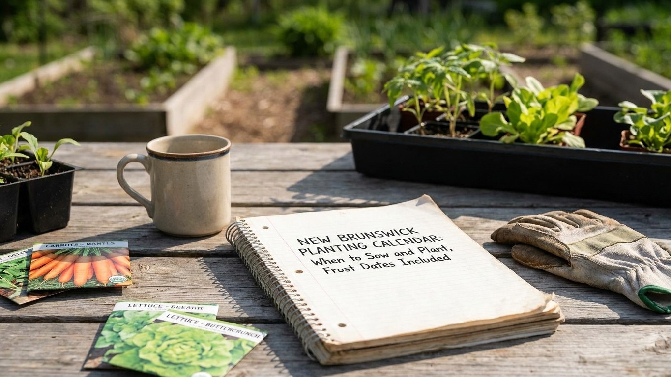 New Brunswick Planting Calendar: When to Sow and Plant, Frost Dates Included