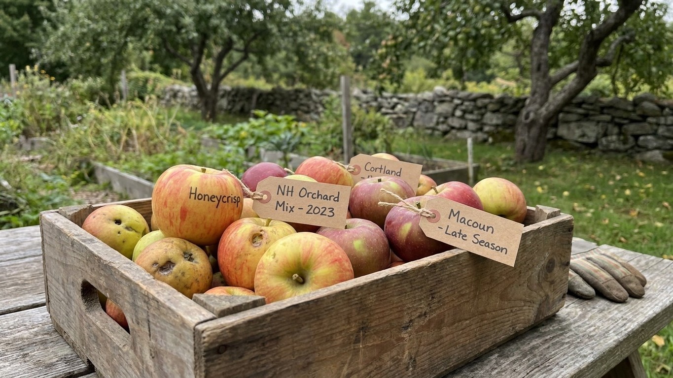 The Best Apple Varieties for New Hampshire