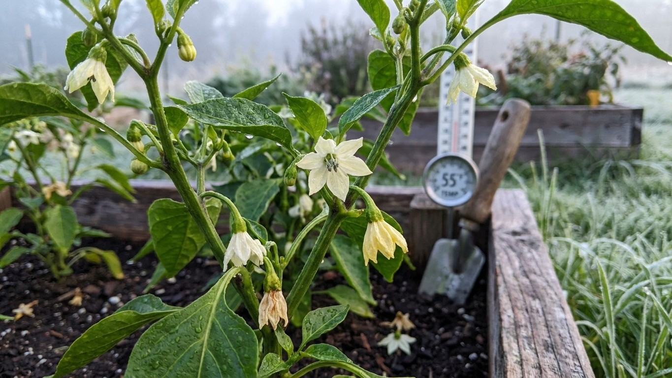 Growing Peppers in New Hampshire: Fruit Set, Heat and Timing