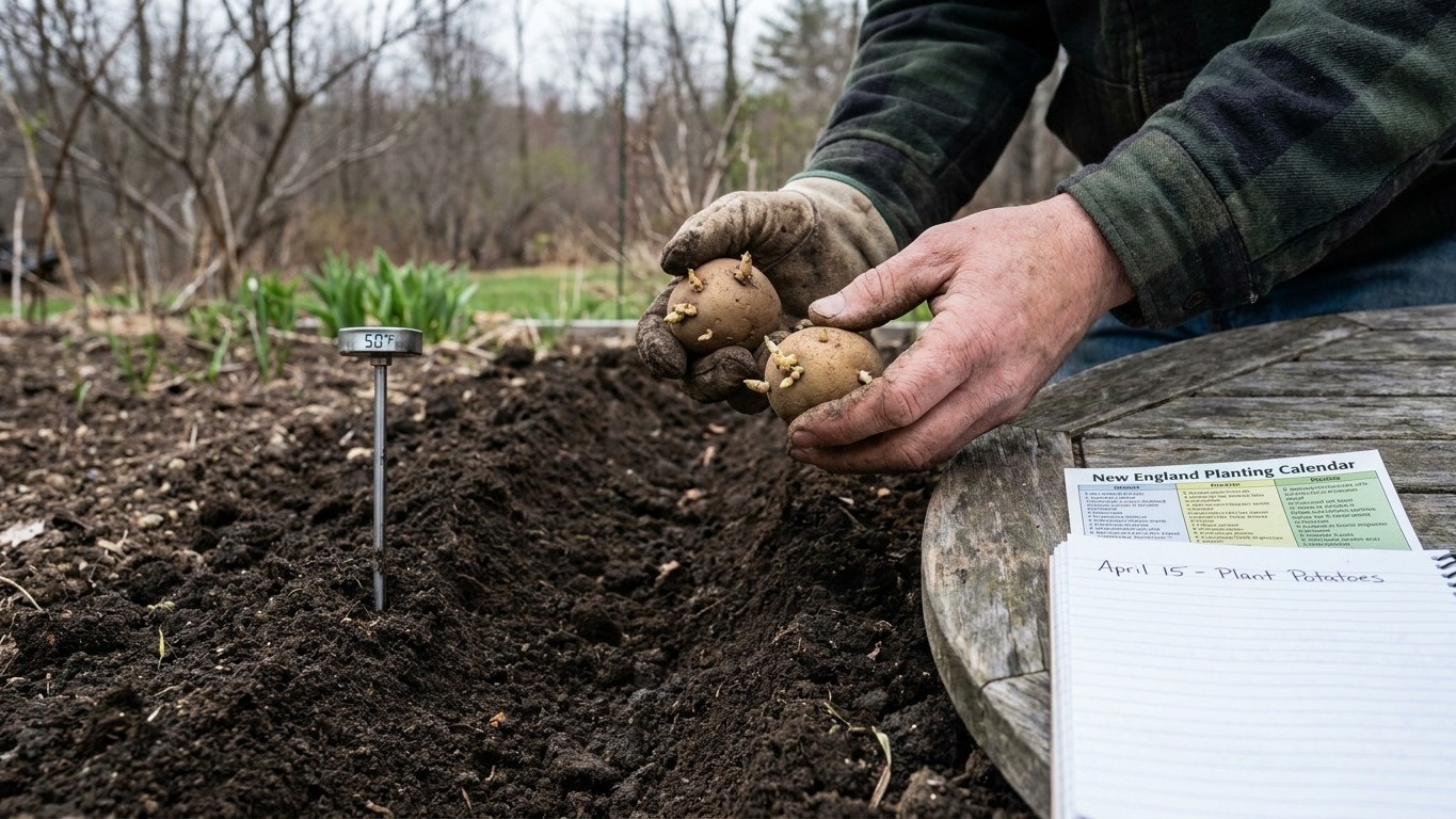 When to Plant Potatoes in New Hampshire: Counting Back From Your Last Frost