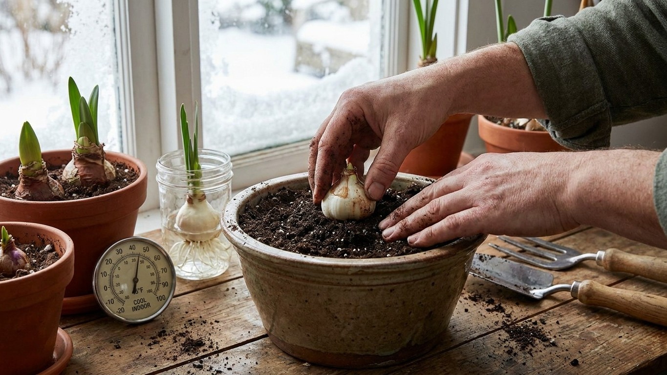 Forcing Spring Bulbs Indoors in New Jersey