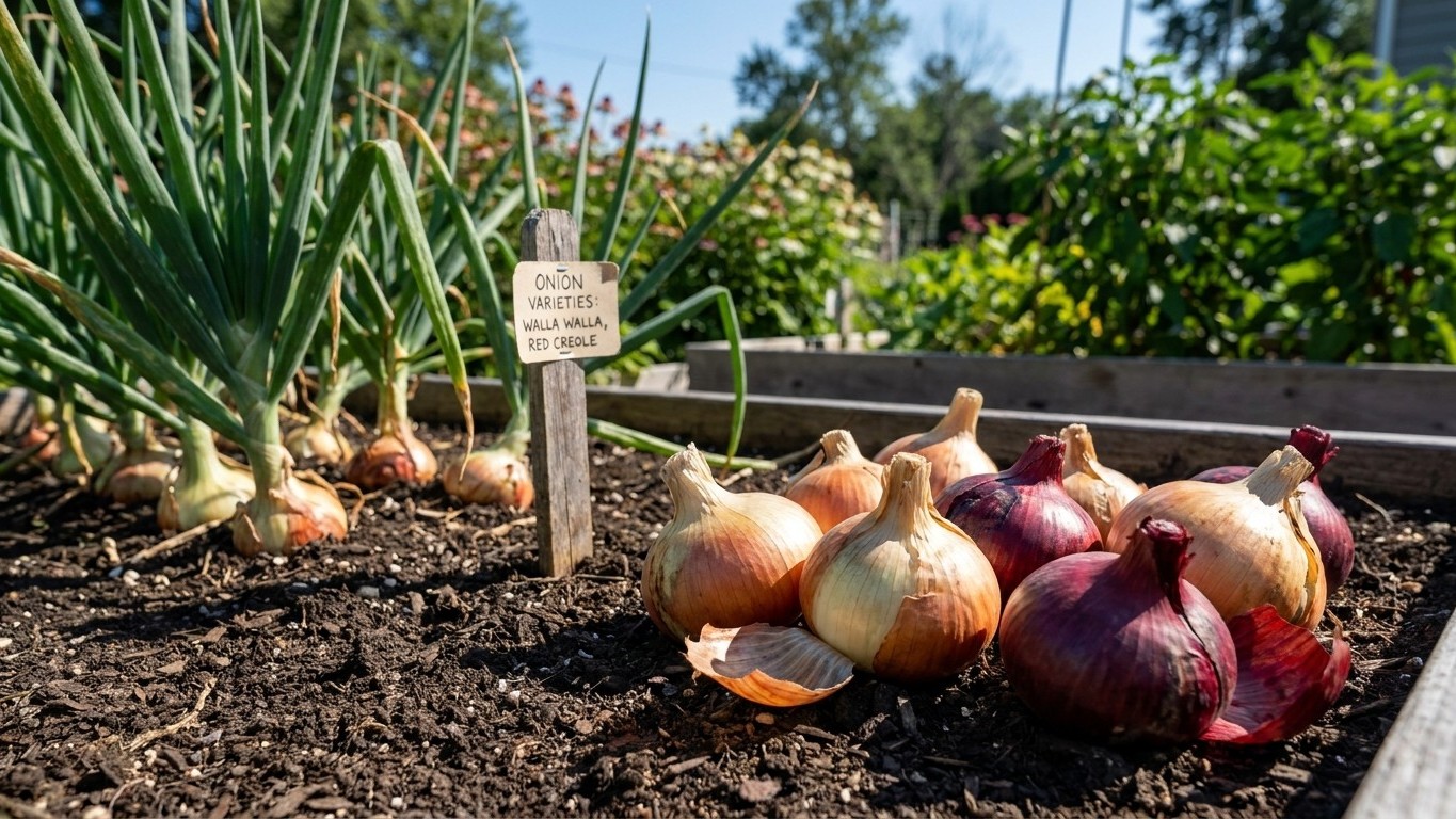 The Best Onion Varieties for New Jersey