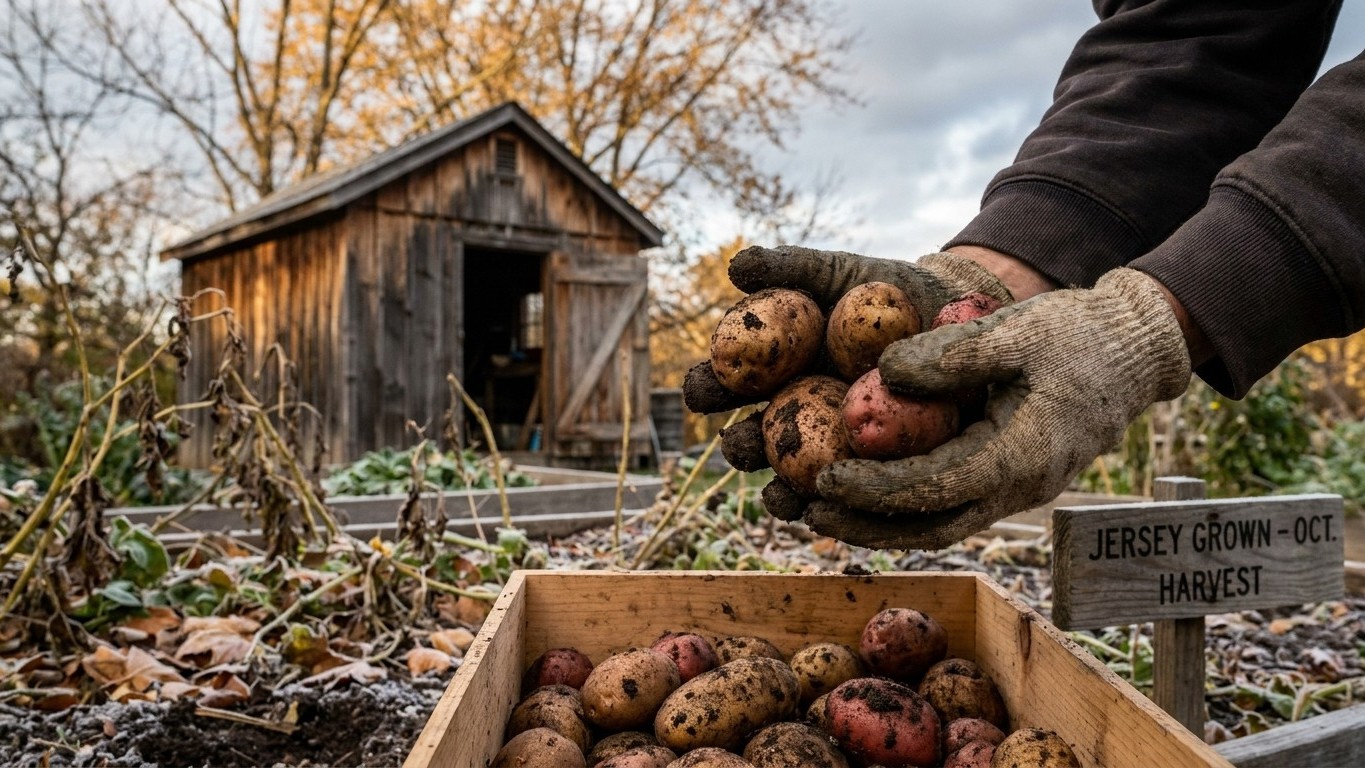 Harvesting and Storing Potatoes in New Jersey