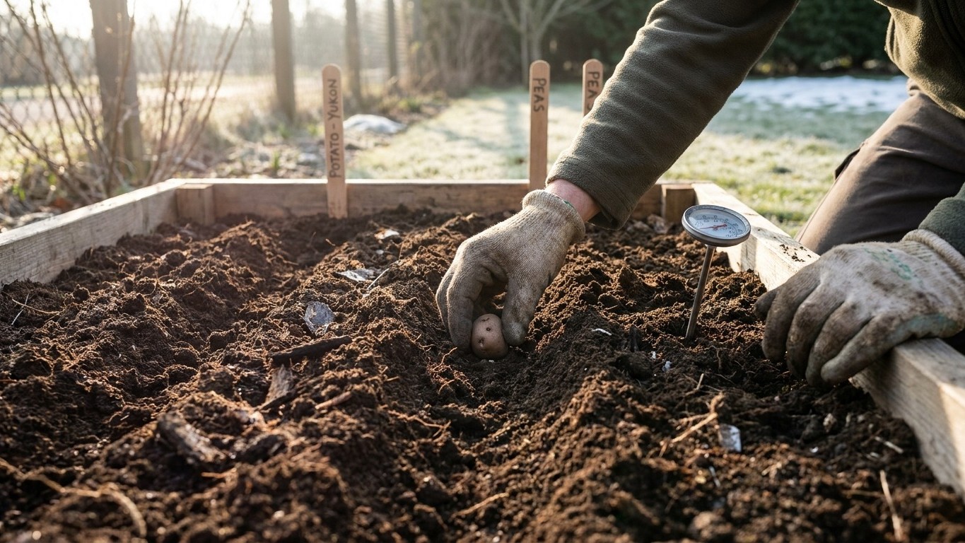 When to Plant Potatoes in New Jersey: Counting Back From Your Last Frost