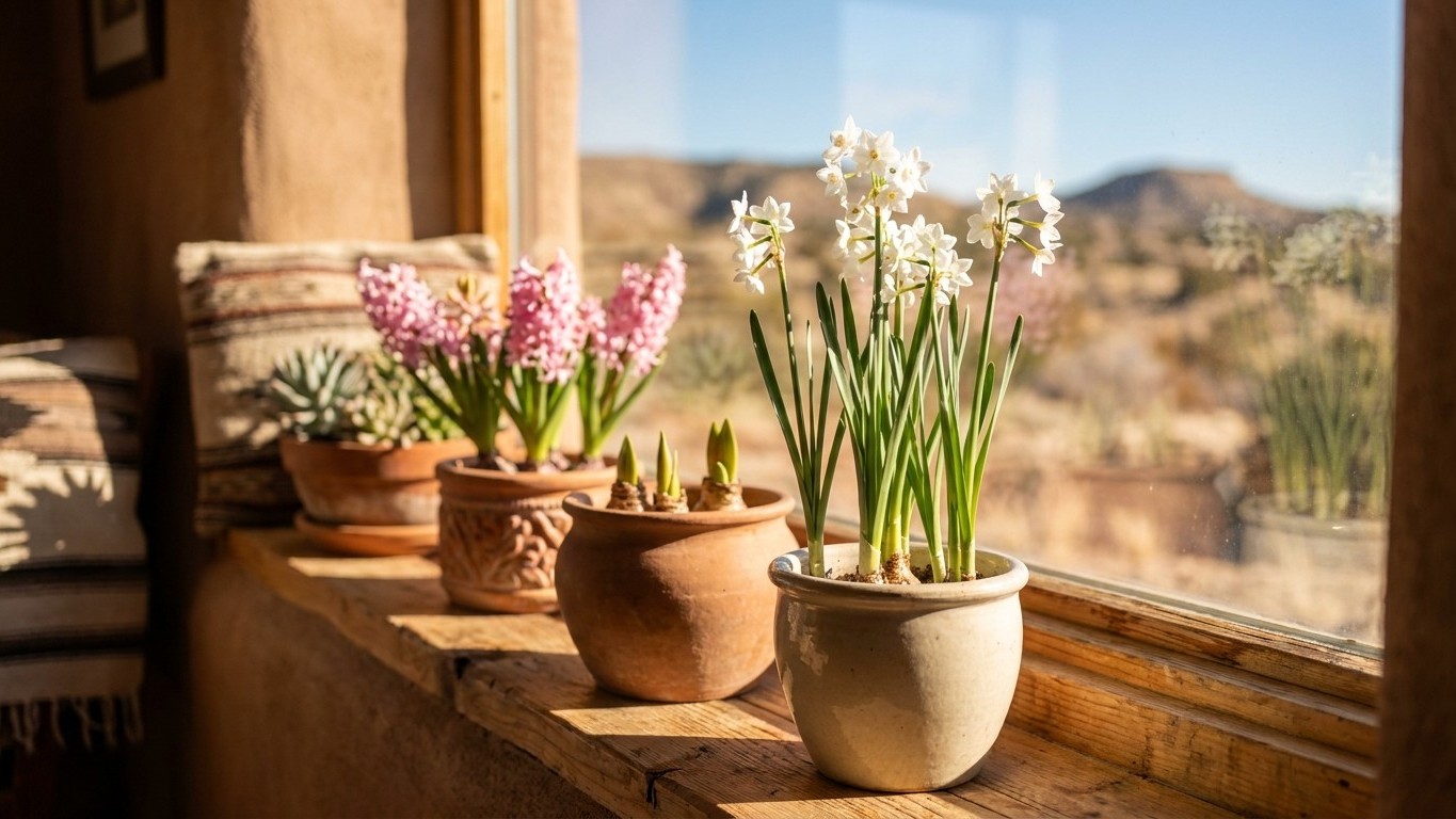 Forcing Spring Bulbs Indoors in New Mexico