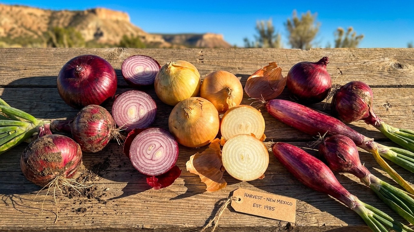 The Best Onion Varieties for New Mexico