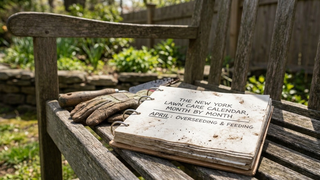 The New York Lawn Care Calendar, Month by Month