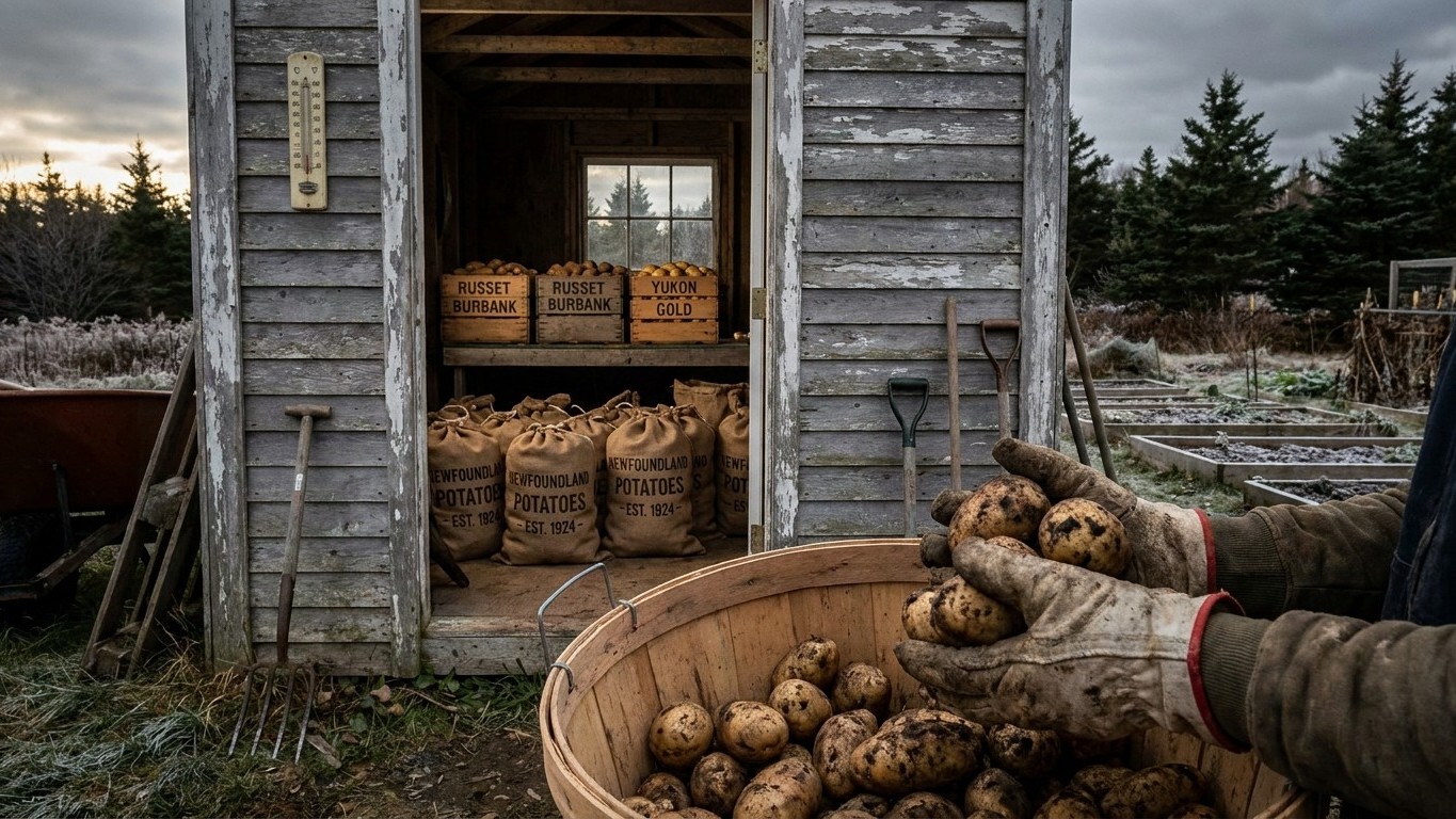 Harvesting and Storing Potatoes in Newfoundland and Labrador