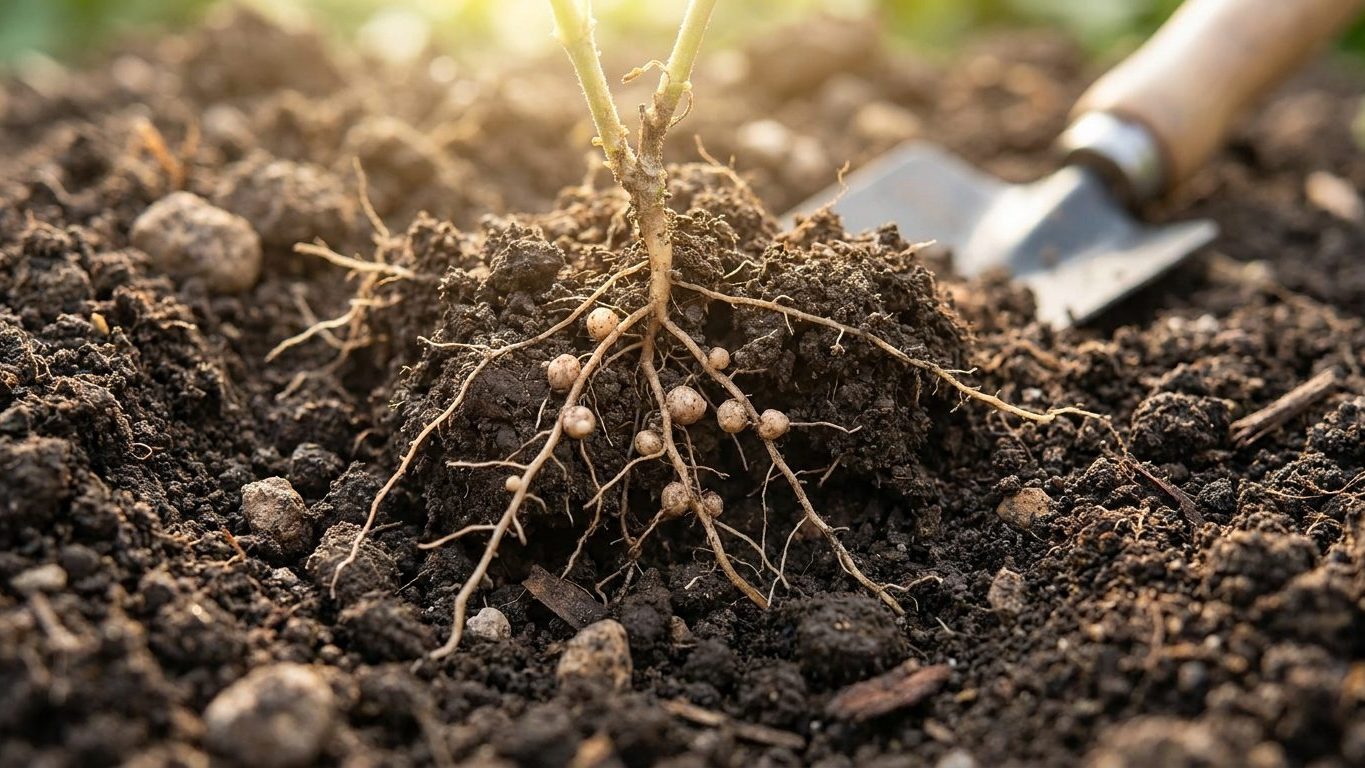 How a Legume Actually Adds Nitrogen