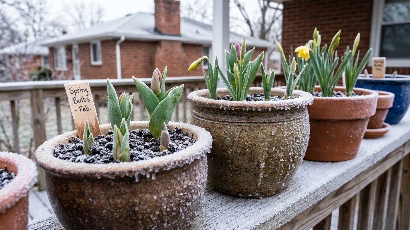 Growing Spring Bulbs in Containers in North Carolina