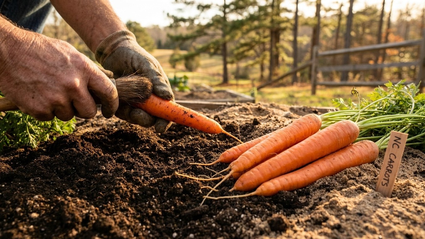 Growing Carrots in North Carolina: Soil, Sowing and Forked Roots