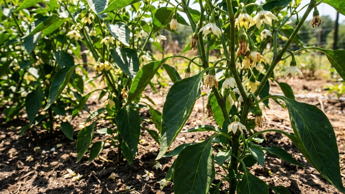 Growing Peppers in North Carolina: Fruit Set, Heat and Timing