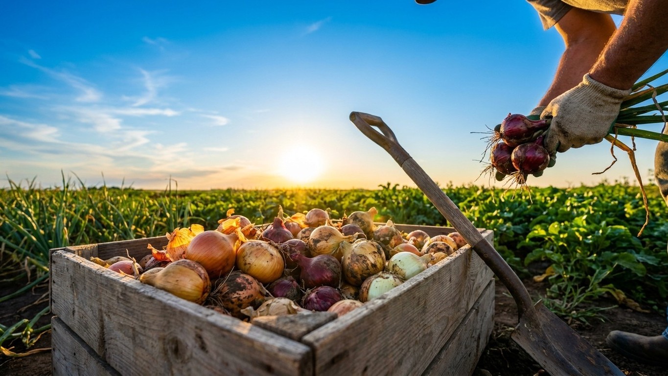 The Best Onion Varieties for North Dakota