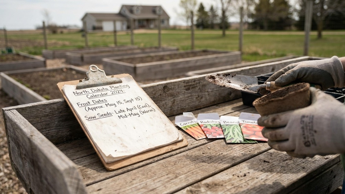 North Dakota Planting Calendar: When to Sow and Plant, Frost Dates Included