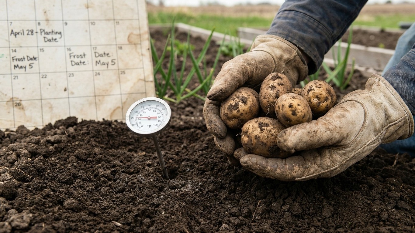 When to Plant Potatoes in North Dakota: Counting Back From Your Last Frost