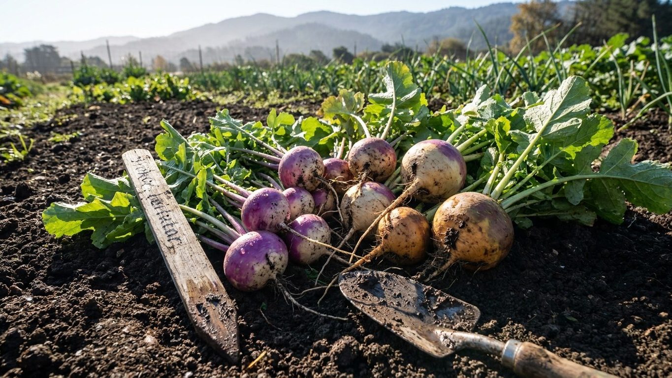 The Best Turnips and Rutabaga for California
