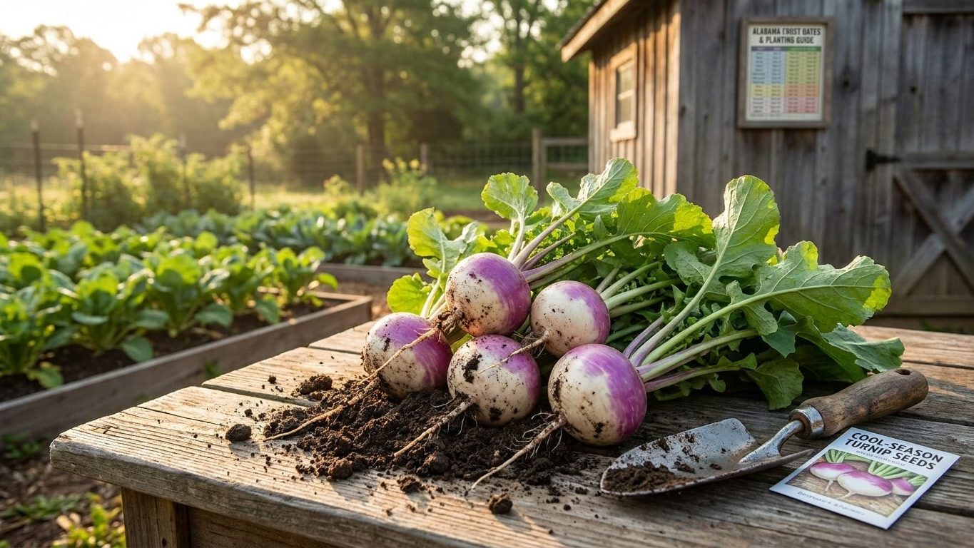 When to Sow Turnips in Alabama