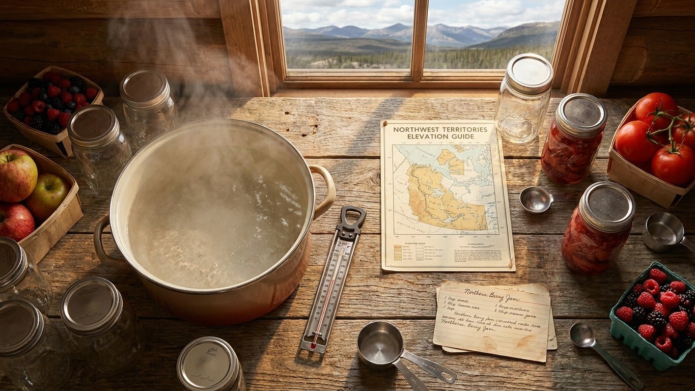 Canning at Altitude in Northwest Territories: What Your Elevation Changes