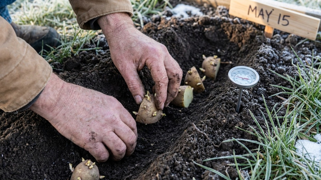 When to Plant Potatoes in Northwest Territories: Counting Back From Your Last Frost