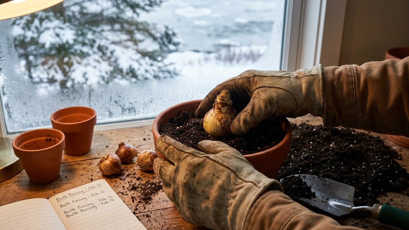 Forcing Spring Bulbs Indoors in Nova Scotia