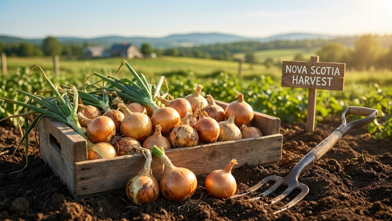 The Best Onion Varieties for Nova Scotia